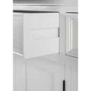 NovaSolo Provence Buffet with 5 Doors in Classic White B197