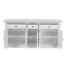 NovaSolo Provence Buffet with 5 Doors in Classic White B197