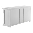 NovaSolo Provence Buffet with 5 Doors in Classic White B197