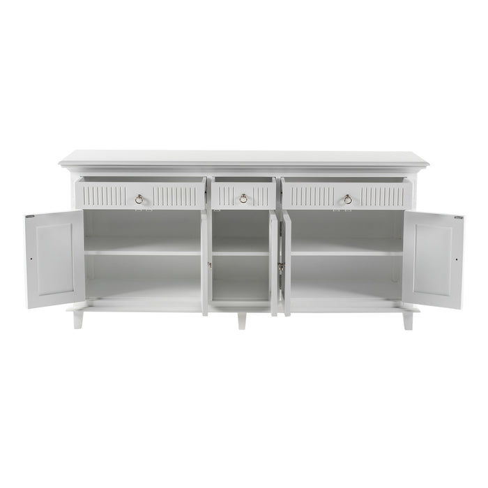 NovaSolo Skansen Buffet with 5 Doors in Classic White B200