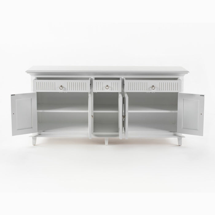 NovaSolo Skansen Buffet with 5 Doors in Classic White B200