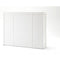 NovaSolo Halifax Library Hutch with Basket Set White BCA600