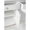 NovaSolo Skansen Hutch Bookcase Unit in Classic White BCA613