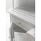 NovaSolo Skansen Hutch Bookcase Unit in Classic White BCA613