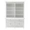 NovaSolo Skansen Hutch Bookcase Unit in Classic White BCA613