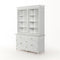 NovaSolo Skansen Hutch Bookcase Unit in Classic White BCA613