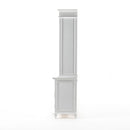 NovaSolo Skansen Hutch Bookcase Unit in Classic White BCA613