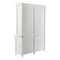 NovaSolo Skansen Hutch Bookcase Unit in Classic White BCA613