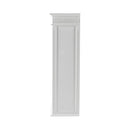 NovaSolo Skansen Hutch Bookcase Unit in Classic White BCA613