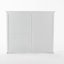 NovaSolo Skansen Hutch Bookcase Unit in Classic White BCA613