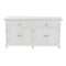 NovaSolo Skansen Hutch Bookcase Unit in Classic White BCA613