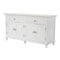 NovaSolo Skansen Hutch Bookcase Unit in Classic White BCA613