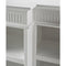 NovaSolo Skansen Kitchen Hutch Cabinet with 5 Doors 3 Drawers in Classic White BCA614