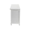 NovaSolo Skansen Kitchen Hutch Cabinet with 5 Doors 3 Drawers in Classic White BCA614