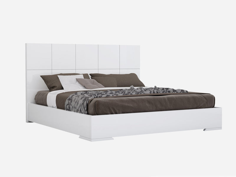 Whiteline Modern Living Anna King Bed BK1207