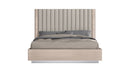 Whiteline Modern Living Waves Queen Bed BQ1753