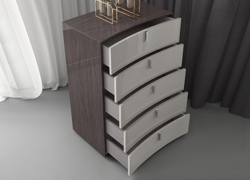 Whiteline Modern Living Berlin Chest of Drawers CD1754