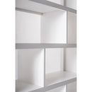 NovaSolo Halifax Room Divider with Basket Set White CA603