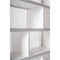 NovaSolo Halifax Room Divider with Basket Set White CA603