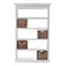 NovaSolo Halifax Room Divider with Basket Set White CA603