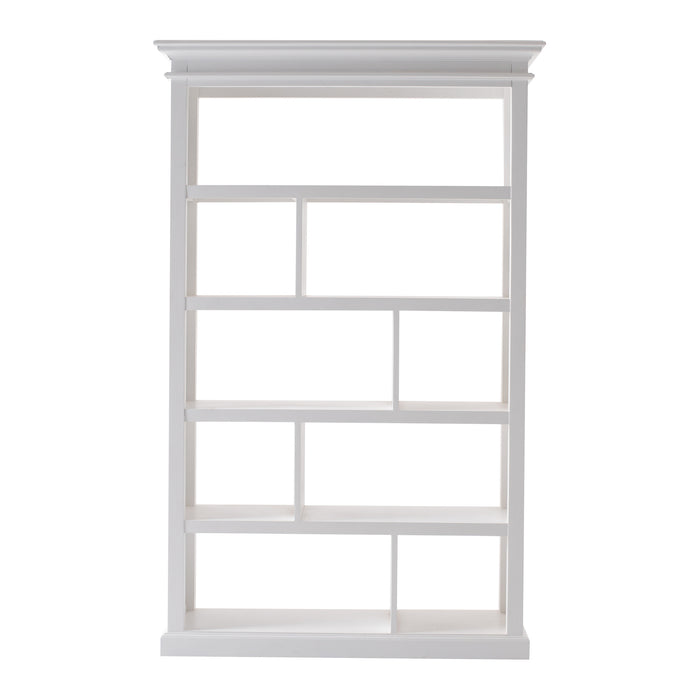 NovaSolo Halifax Room Divider with Basket Set White CA603