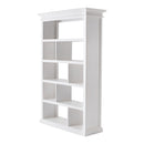 NovaSolo Halifax Room Divider with Basket Set White CA603