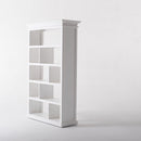 NovaSolo Halifax Room Divider with Basket Set White CA603