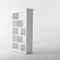 NovaSolo Halifax Room Divider with Basket Set White CA603