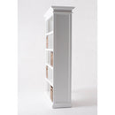 NovaSolo Halifax Room Divider with Basket Set White CA603