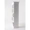 NovaSolo Halifax Room Divider with Basket Set White CA603