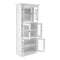 NovaSolo Halifax 3 Level Pantry Storage Cabinet White CA610