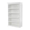 NovaSolo Halifax Bookcase with 5 Shelves in Classic White CA634