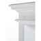 NovaSolo Halifax Bookcase with 5 Shelves in Classic White CA635