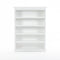 NovaSolo Halifax Bookcase with 5 Shelves in Classic White CA635