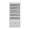 NovaSolo Halifax Single-Bay Hutch Cabinet In Classic White CA636