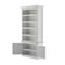 NovaSolo Halifax Single-Bay Hutch Cabinet In Classic White CA636