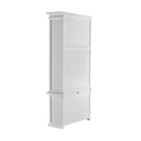 NovaSolo Halifax Single-Bay Hutch Cabinet In Classic White CA636