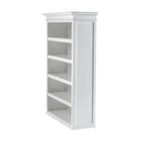 NovaSolo Halifax Single-Bay Hutch Cabinet In Classic White CA636