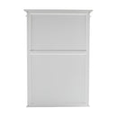 NovaSolo Halifax Single-Bay Hutch Cabinet In Classic White CA636