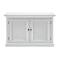 NovaSolo Halifax Single-Bay Hutch Cabinet In Classic White CA636