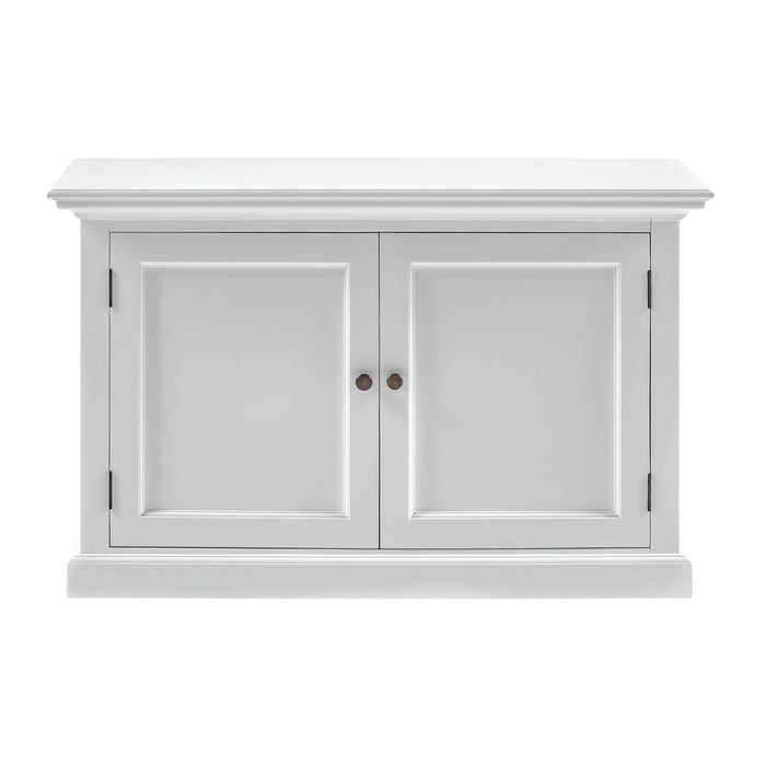 NovaSolo Halifax Single-Bay Hutch Cabinet In Classic White CA636