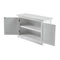 NovaSolo Halifax Single-Bay Hutch Cabinet In Classic White CA636