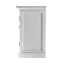 NovaSolo Halifax Single-Bay Hutch Cabinet In Classic White CA636