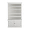 NovaSolo Halifax Single-Bay Hutch Cabinet In Classic White CA637