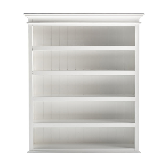 NovaSolo Halifax Single-Bay Hutch Cabinet In Classic White CA637