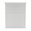 NovaSolo Halifax Single-Bay Hutch Cabinet In Classic White CA637