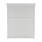 NovaSolo Halifax Single-Bay Hutch Cabinet In Classic White CA637