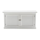 NovaSolo Halifax Single-Bay Hutch Cabinet In Classic White CA637