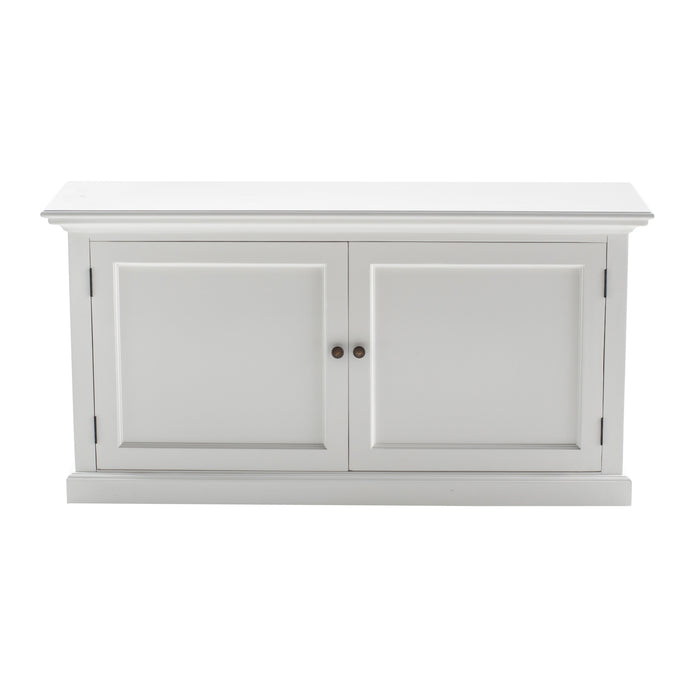 NovaSolo Halifax Single-Bay Hutch Cabinet In Classic White CA637