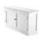 NovaSolo Halifax Single-Bay Hutch Cabinet In Classic White CA637